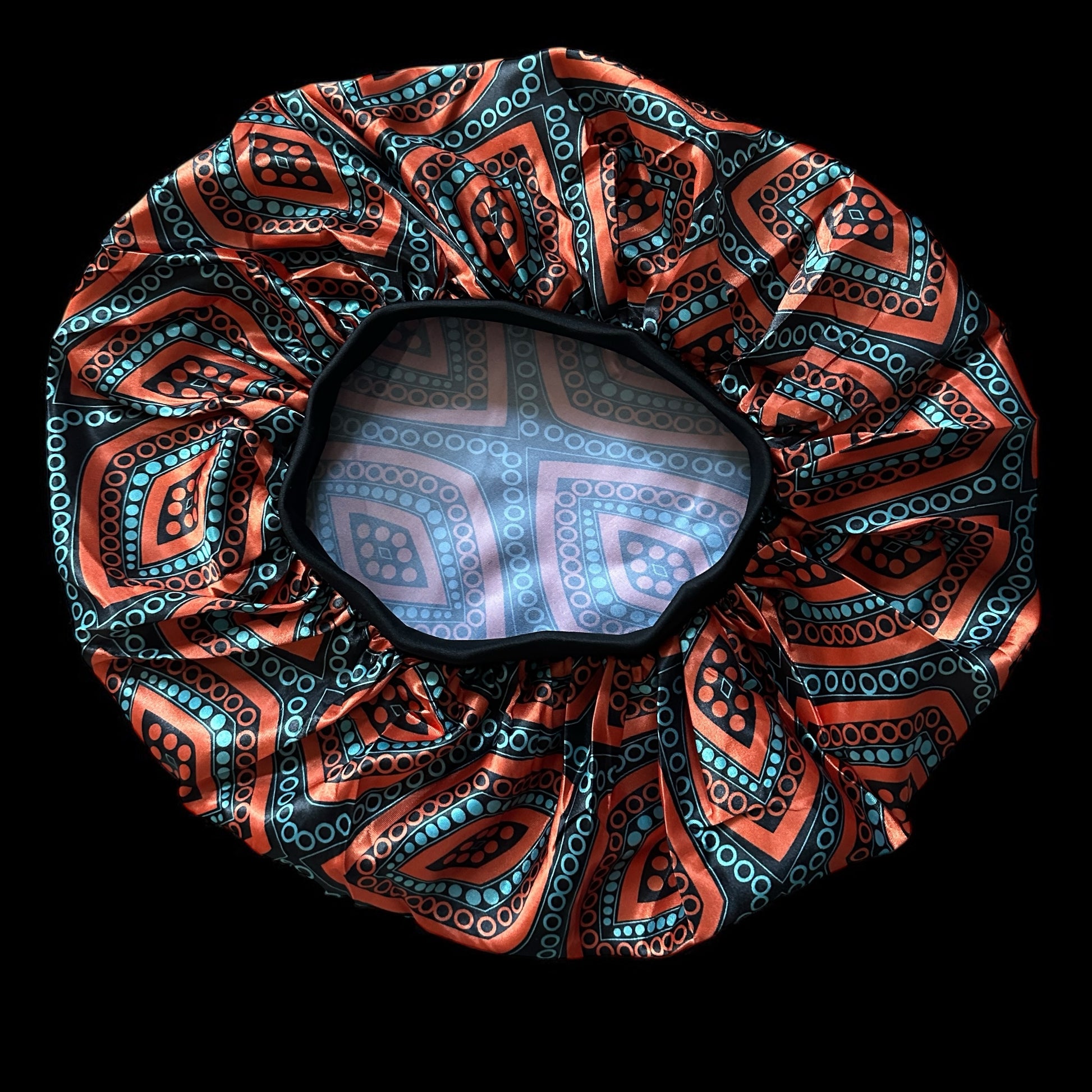 Floral Satin Silk Bonnet Cap – Breathable, Stylish Hair Wrap for All Hair Types & Textures - Fatisha Boutique #