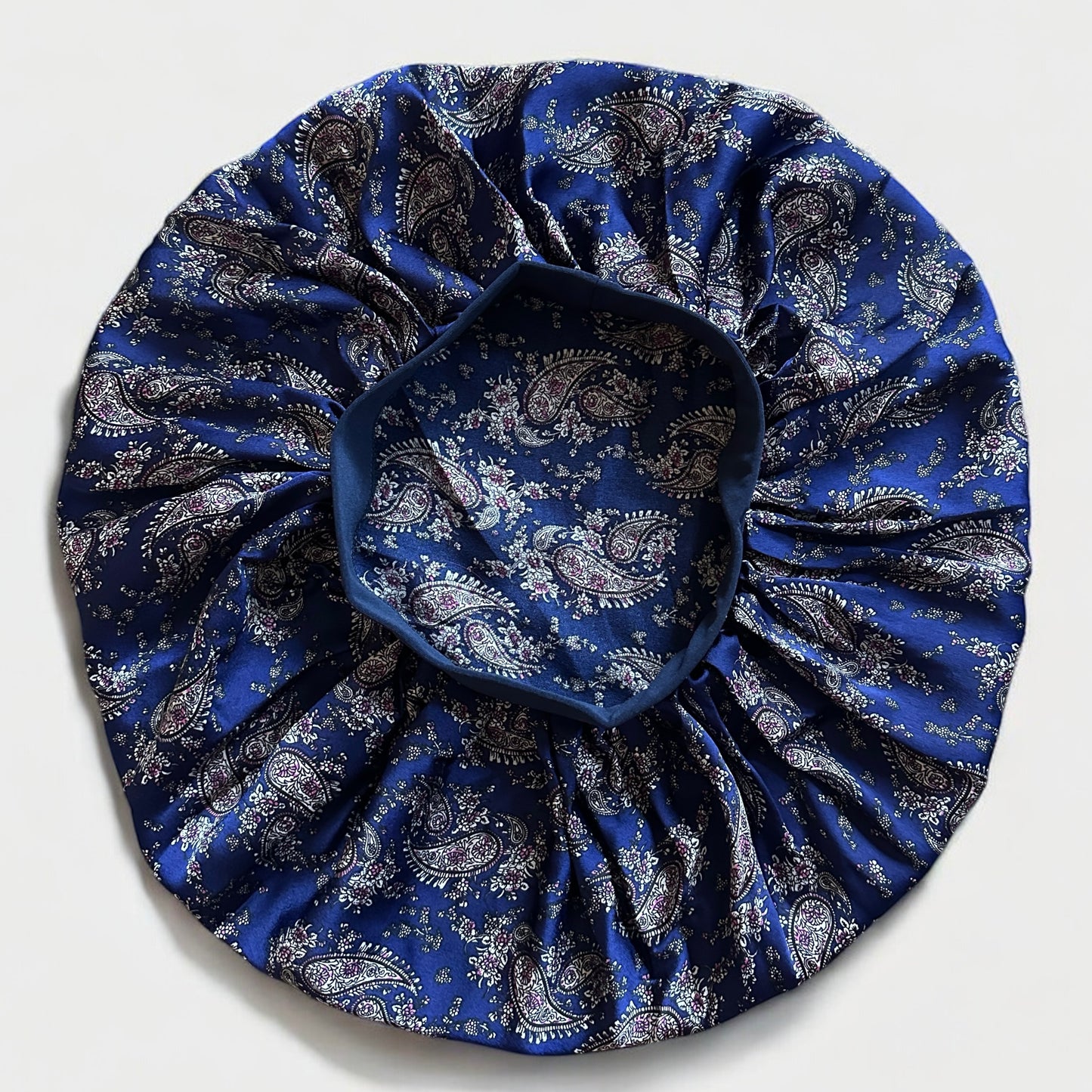 Floral Satin Silk Bonnet Cap – Breathable, Stylish Hair Wrap for All Hair Types & Textures - Fatisha Boutique #
