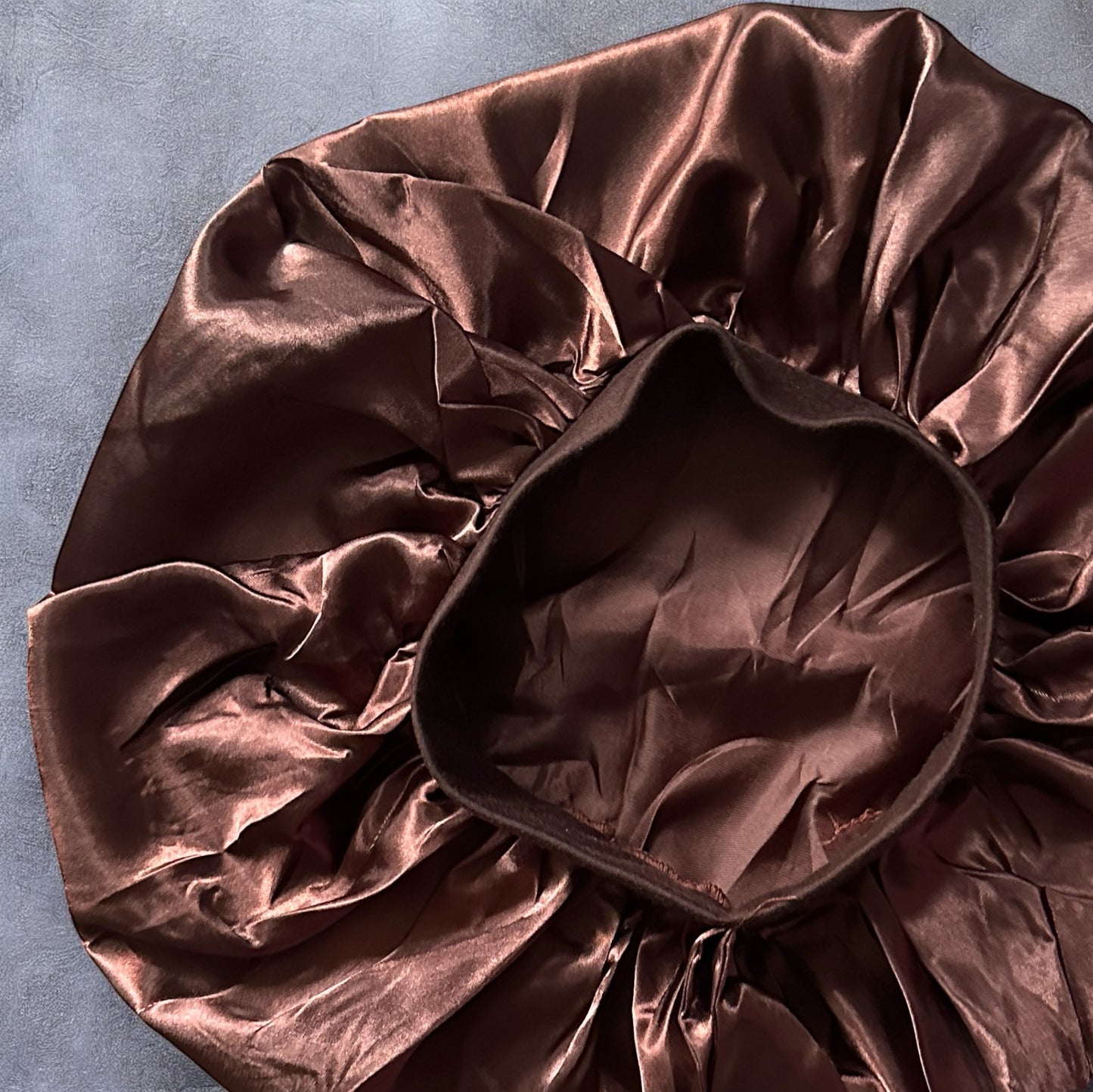 Luxury Satin Silk Bonnet Cap with Long Ties – Single Layer, Hair Protection