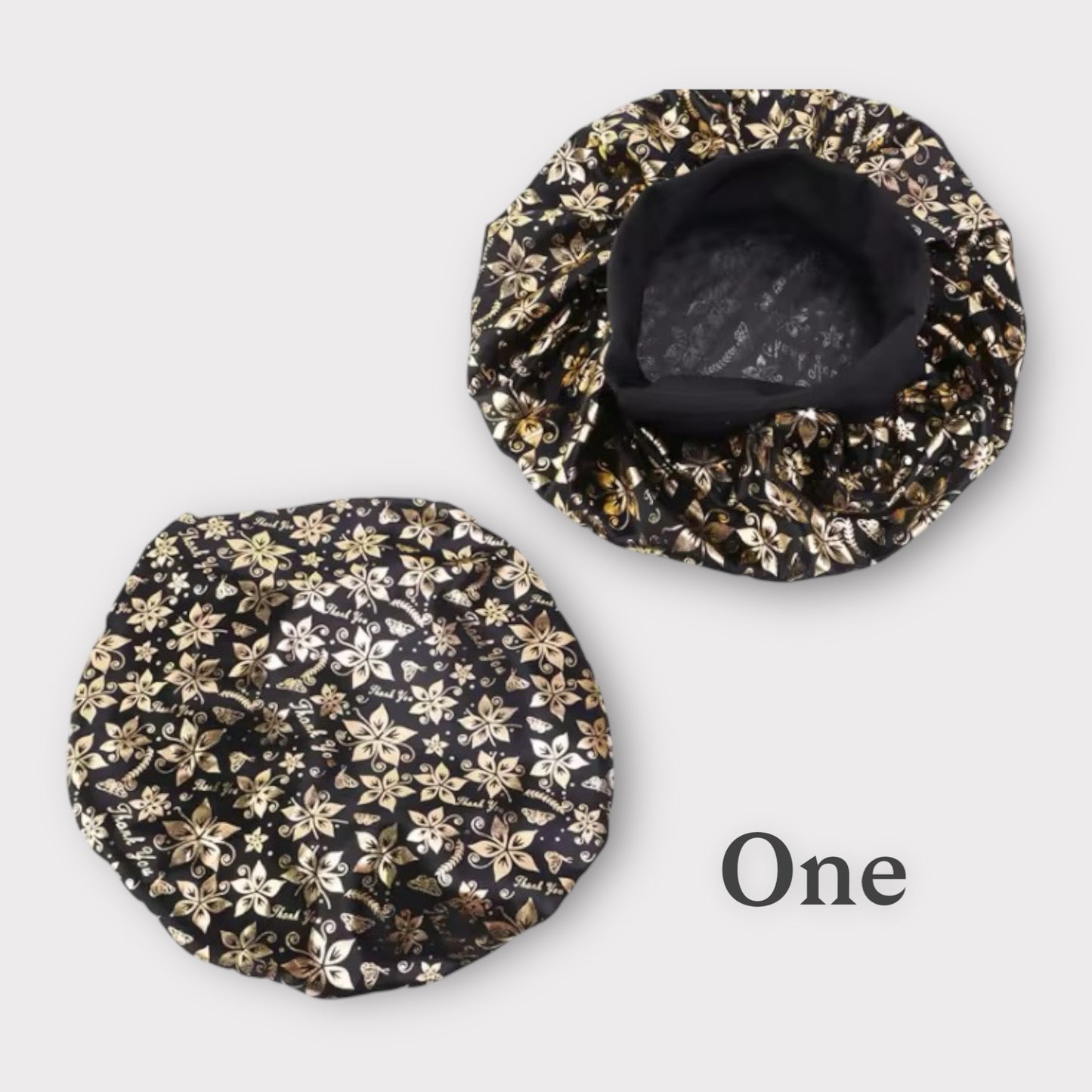 Wide Elastic Band Single Layer Bonnet Cap – Lightweight Breathable Hair Protection - Fatisha Boutique #