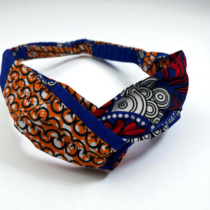 Ankara African Print Headband – Elastic Turban Style Hair Accessory - Fatisha Boutique #