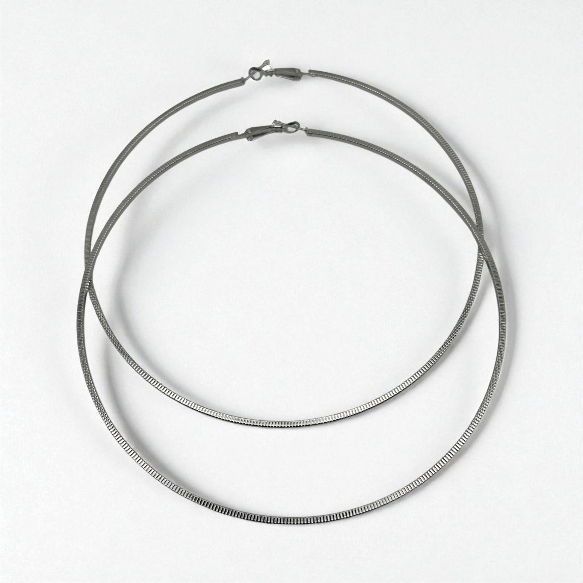 12CM Oversized Extra Large Statement Hoop Earrings – Bold Fashion Jewellery - Fatisha Boutique #