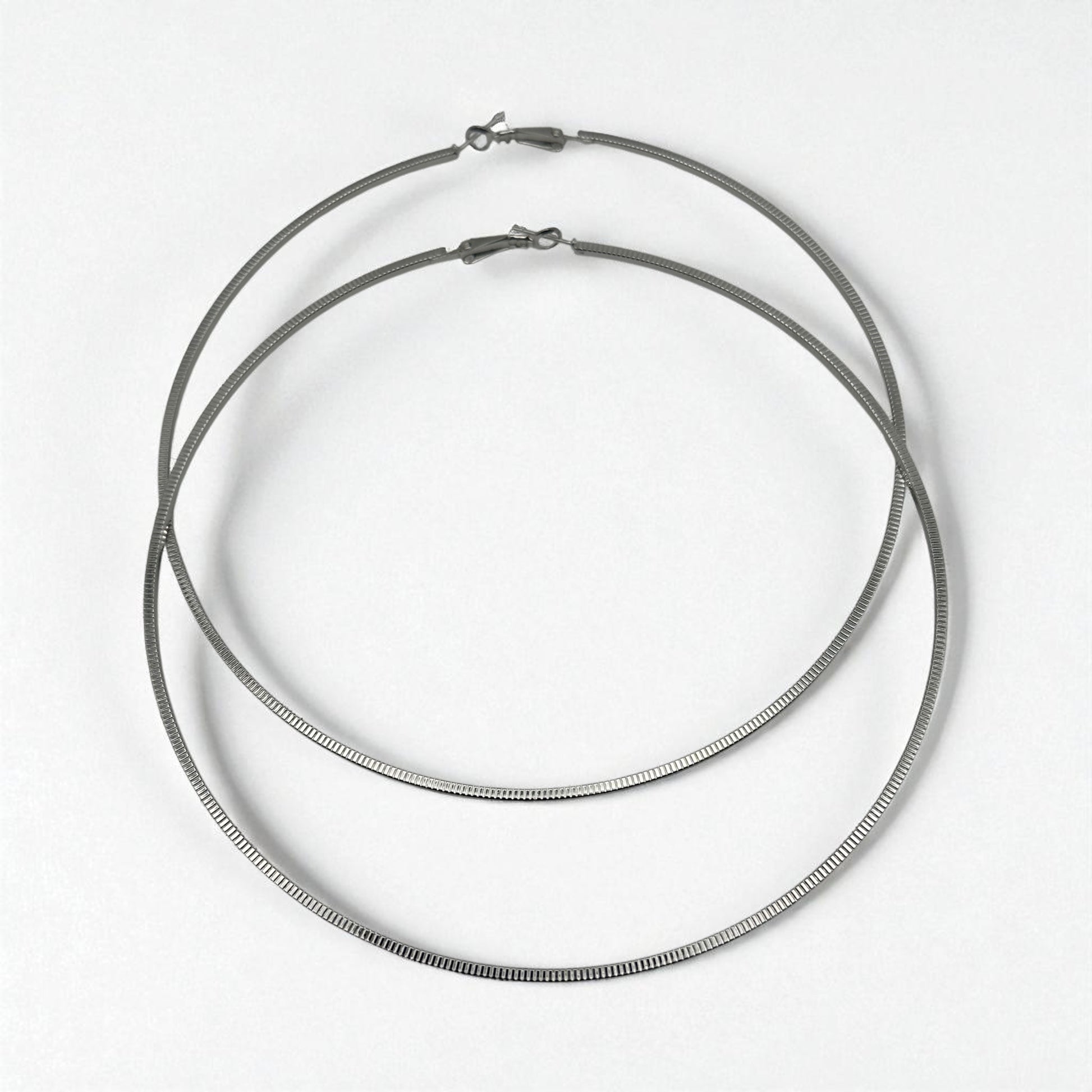 12CM Oversized Extra Large Statement Hoop Earrings – Bold Fashion Jewellery - Fatisha Boutique #