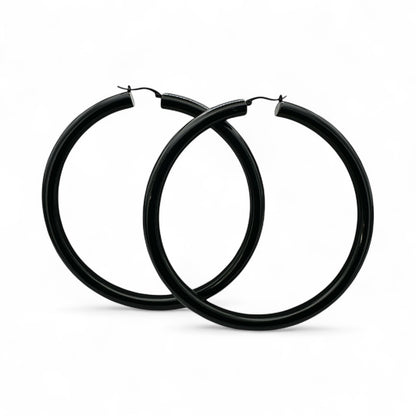 Oversized Big Hoop Earrings – Bold 11cm Alloy Statement Hoops for Women - Fatisha Boutique #