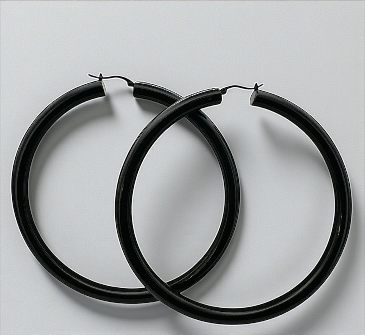 Oversized Big Hoop Earrings – Bold 11cm Alloy Statement Hoops for Women - Fatisha Boutique #