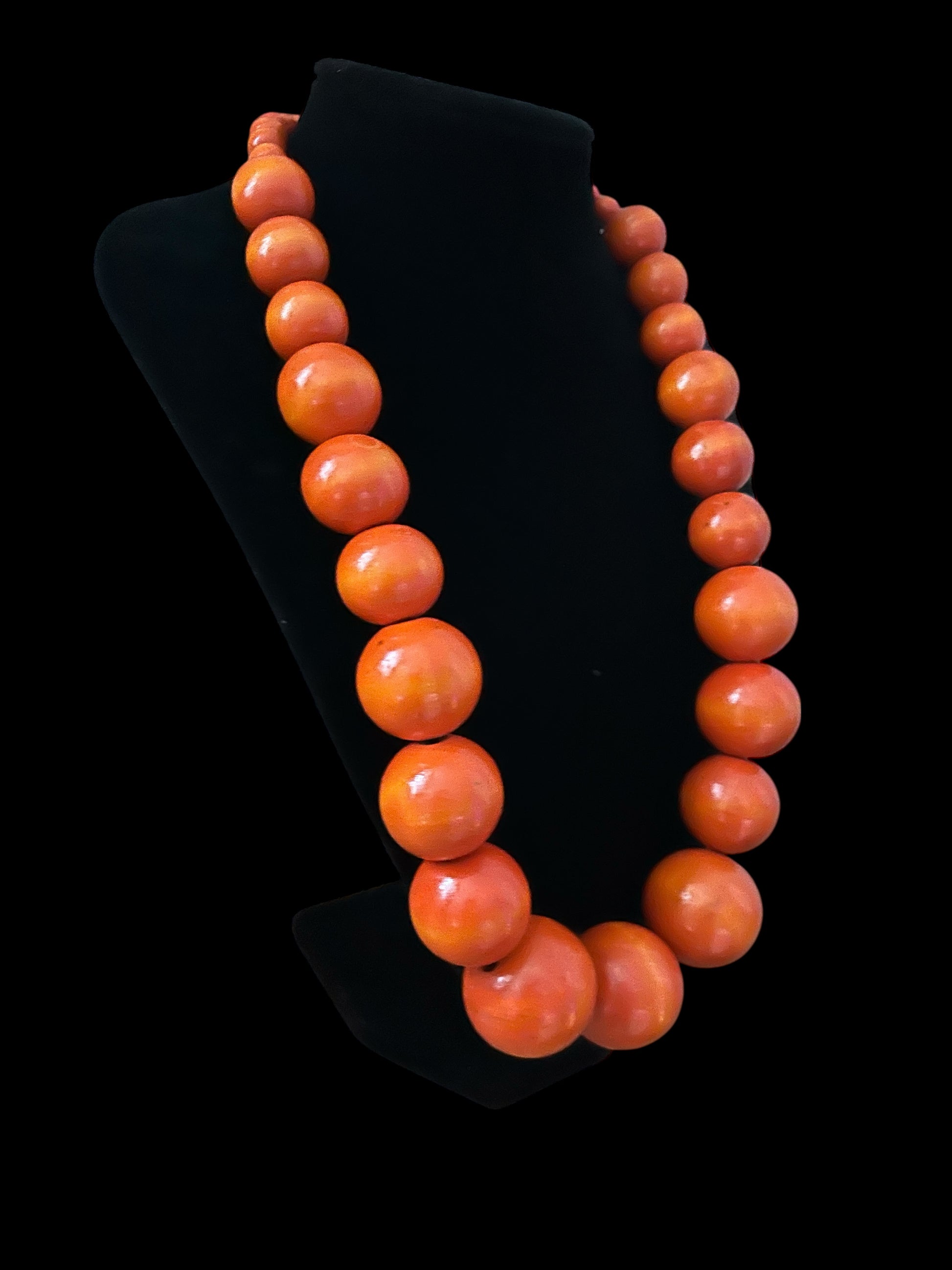 Authentic African Big Wooden Beads Necklace – Bold Handmade Tribal Statement Jewellery - Fatisha Boutique #