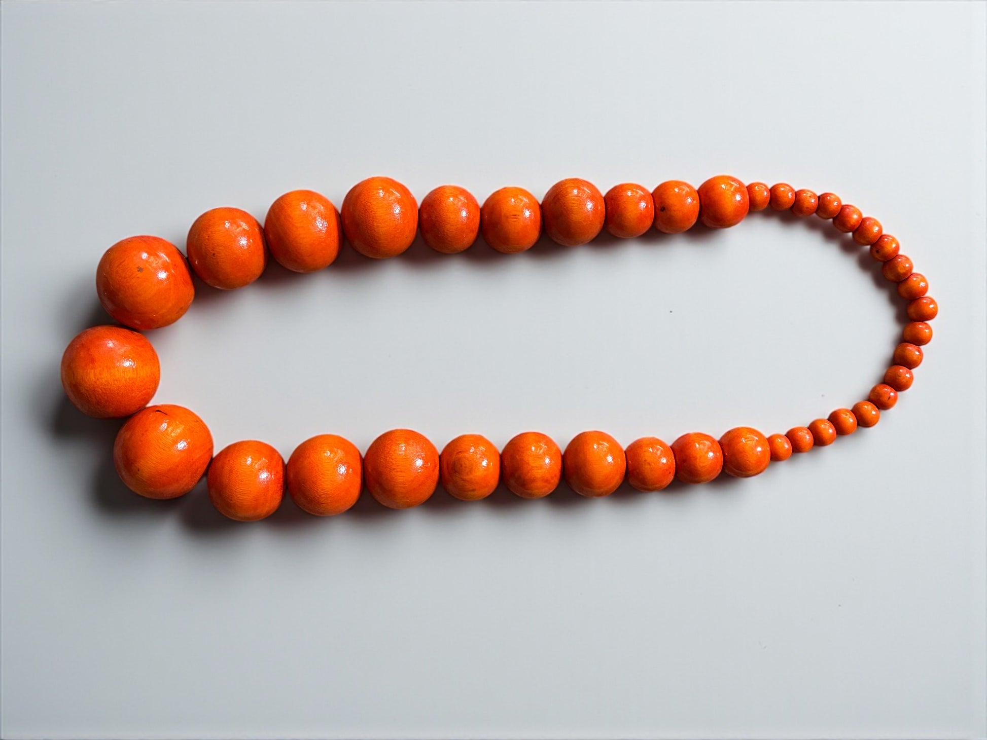 Authentic African Big Wooden Beads Necklace – Bold Handmade Tribal Statement Jewellery - Fatisha Boutique #