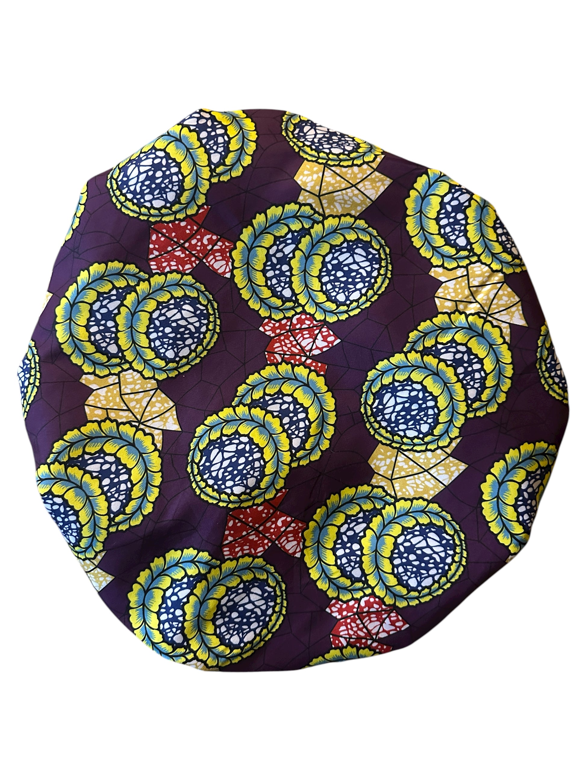 Double-Layered Ankara Satin Silk Bonnet Cap – Reversible Hair Protection for Natural Hair, Braids & Locs - Fatisha Boutique #