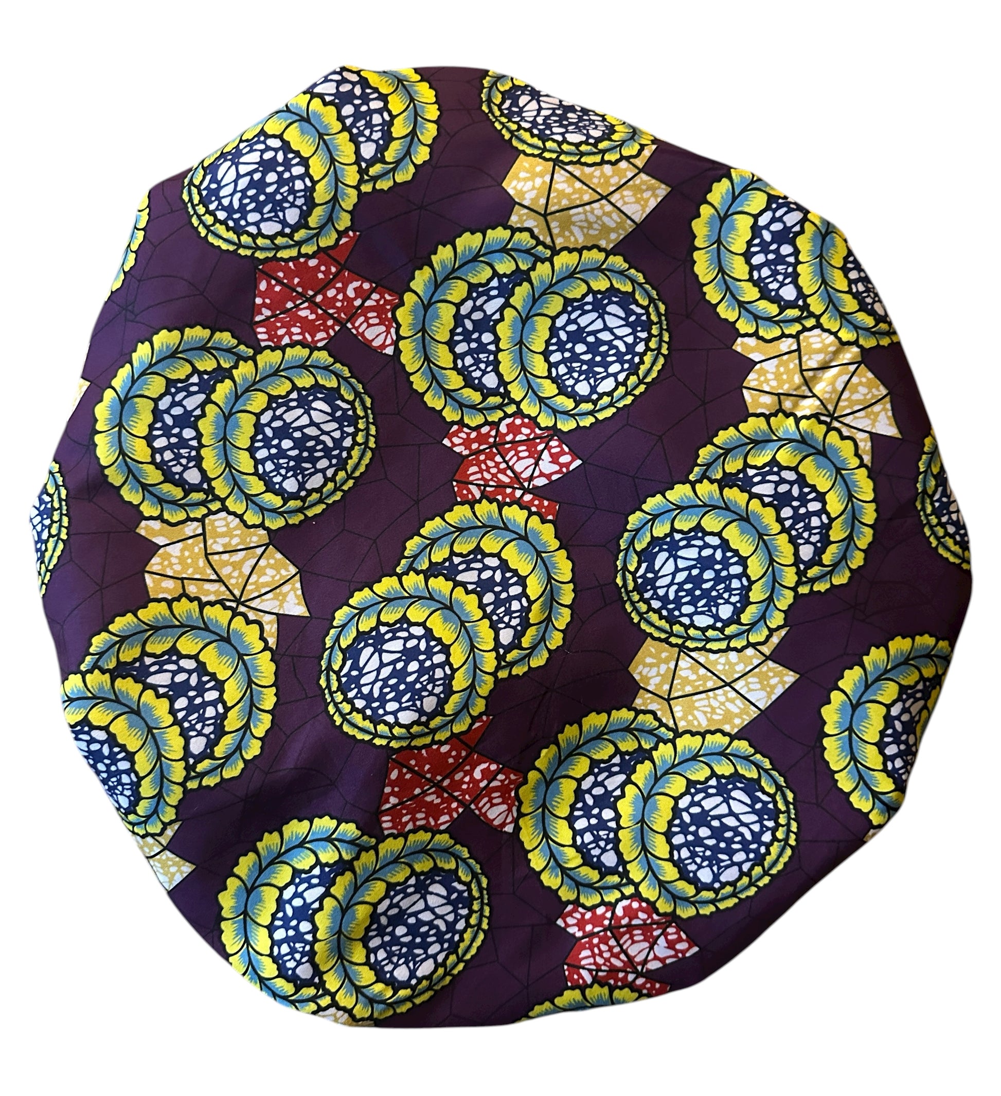 Double-Layered Ankara Satin Silk Bonnet Cap – Reversible Hair Protection for Natural Hair, Braids & Locs - Fatisha Boutique #