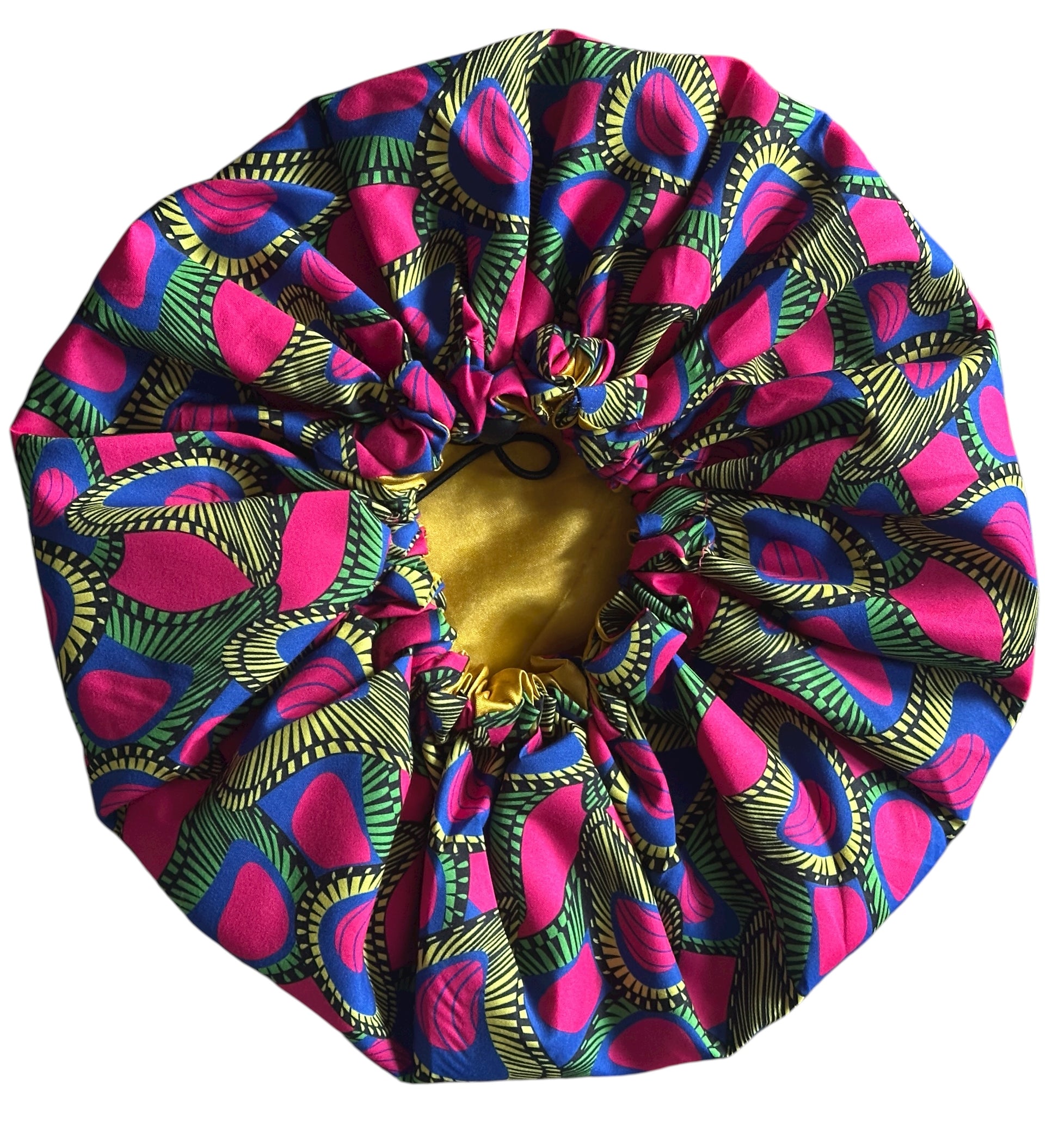 Adjustable Reversible Satin Bonnet – Double-Layered Silk Cap for Hair Protection - Fatisha Boutique #