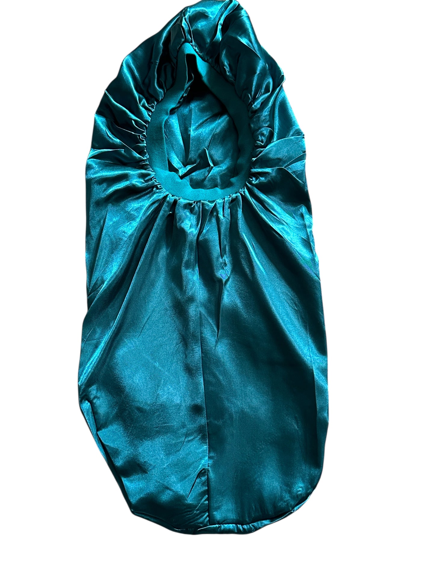 Luxury Satin Silk Long Bonnet – Double-Layered Sleep Cap for Braids & Long Hair - Fatisha Boutique #