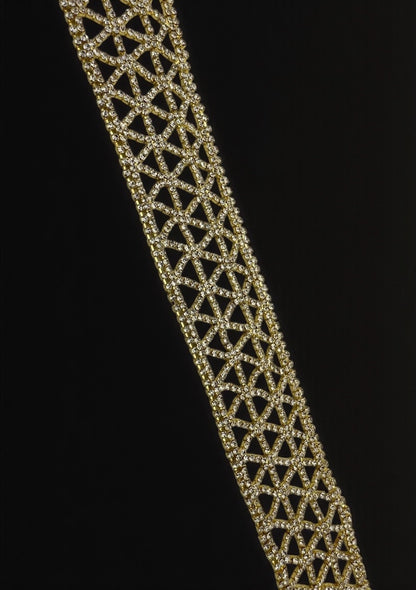 Elegant Sparkling Rhinestone Choker Necklace – Gold & Silver Glam Jewellery - Fatisha Boutique #