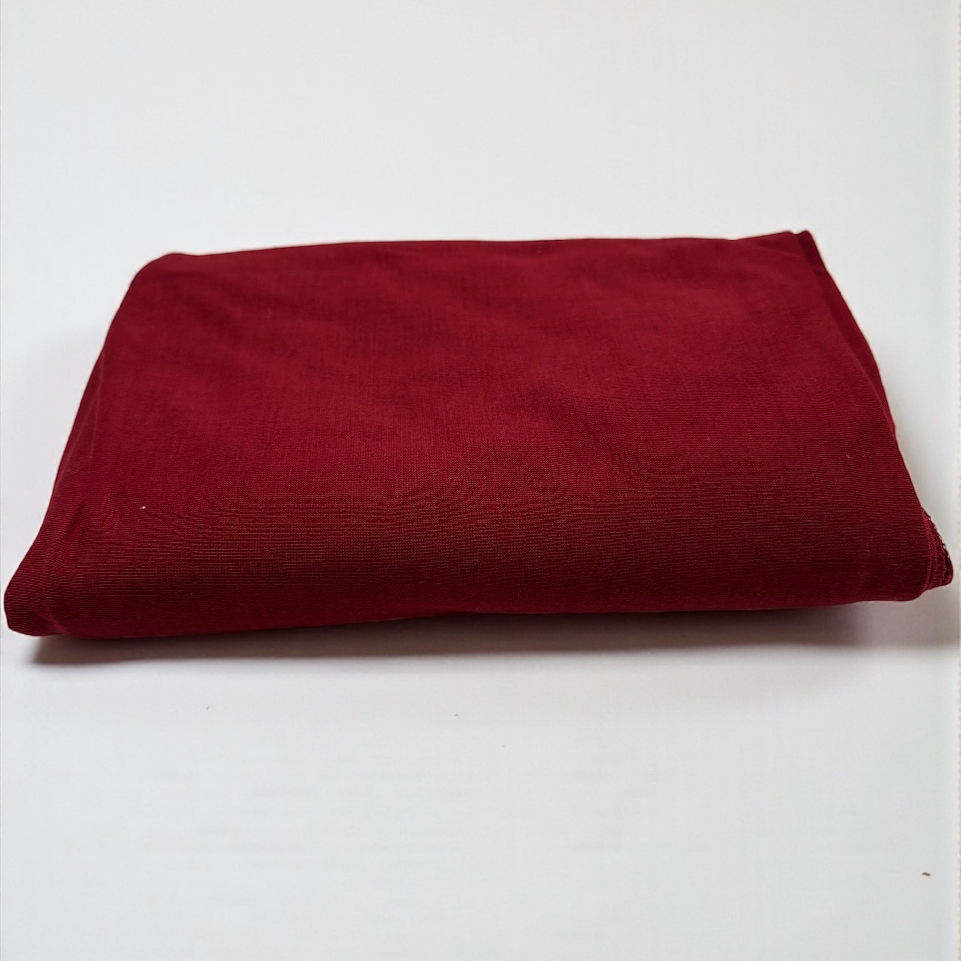 Red Long Stretch Jersey Headwrap – Soft Elastic Turban Head Wrap Scarf for Protective Styling & Fashion Looks - Fatisha Boutique #