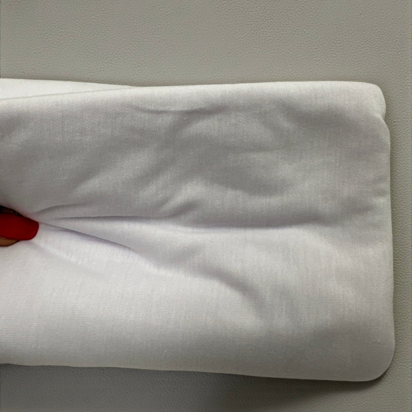 White Long Stretch Jersey Headwrap – Soft Elastic Turban Head Wrap Scarf for Protective Styling & Fashion Looks - Fatisha Boutique # Fatisha Boutique