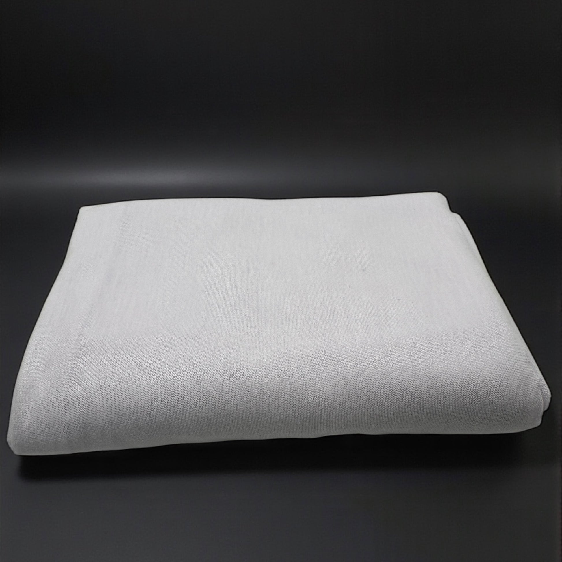 White Long Stretch Jersey Headwrap – Soft Elastic Turban Head Wrap Scarf for Protective Styling & Fashion Looks - Fatisha Boutique #