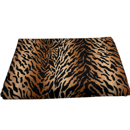 Tiger Print Long Stretch Jersey Headwrap – Soft Elastic Turban Head Wrap Scarf for Protective Styling & Fashion Looks - Fatisha Boutique #