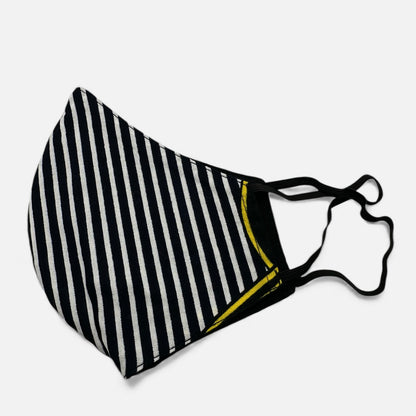 Reusable African Print Face Mask – Double-Layered Ankara Fabric with Filter Pocket & 2 Free Filter - Fatisha Boutique #