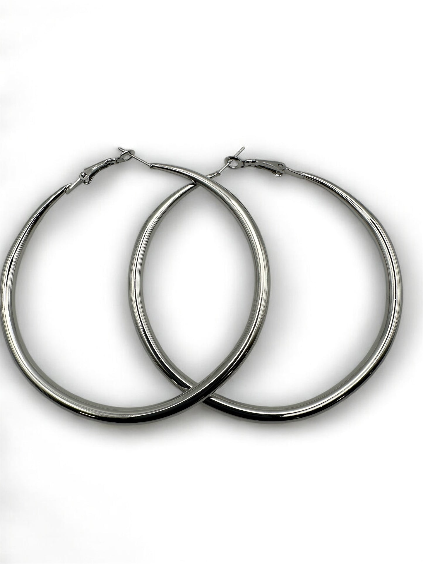 7cm Chunky Hoop Earrings – Bold Gold & Silver Statement Hoops - Fatisha Boutique #