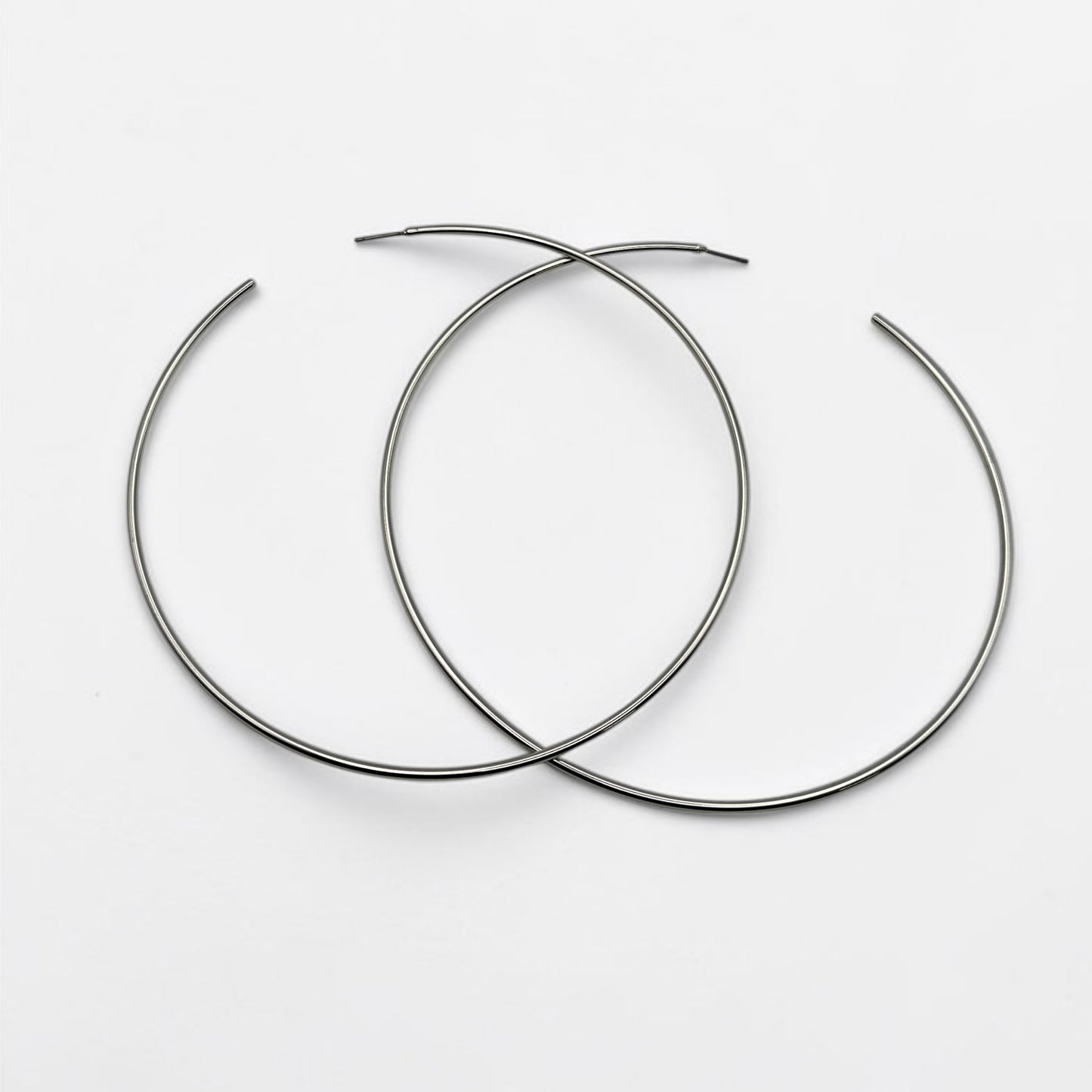 Oversized 12cm Gold Hoop Earrings – Bold Statement Hoops - Fatisha Boutique #
