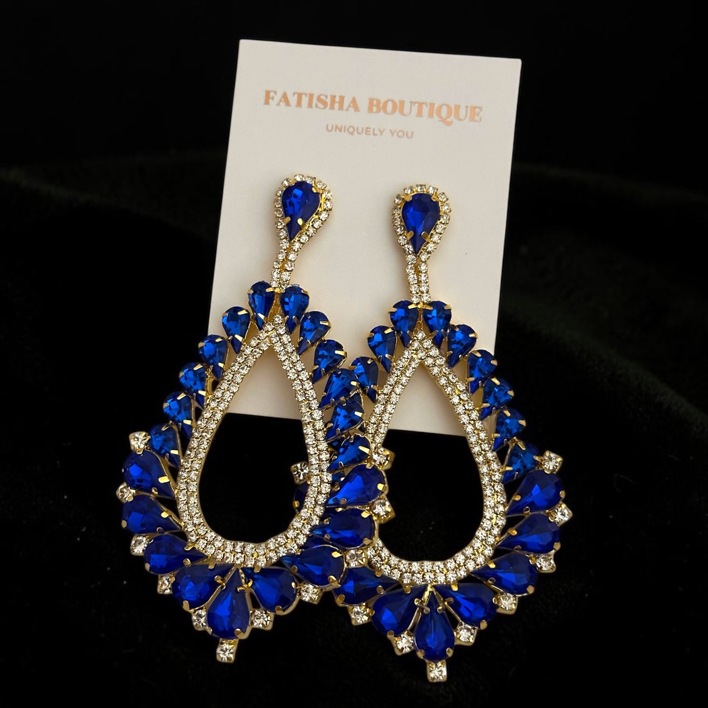 3/4 angles with both Earrings