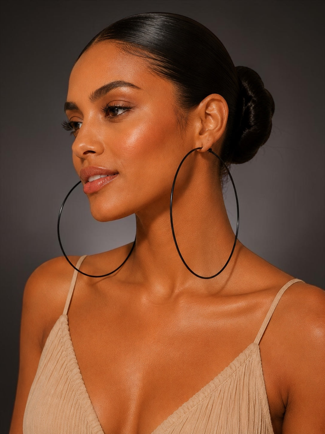 14cm Oversized Hoop Earrings
