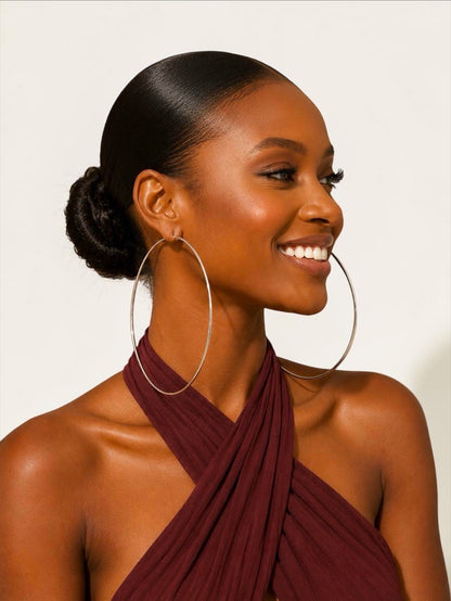 14cm Oversized Hoop Earrings