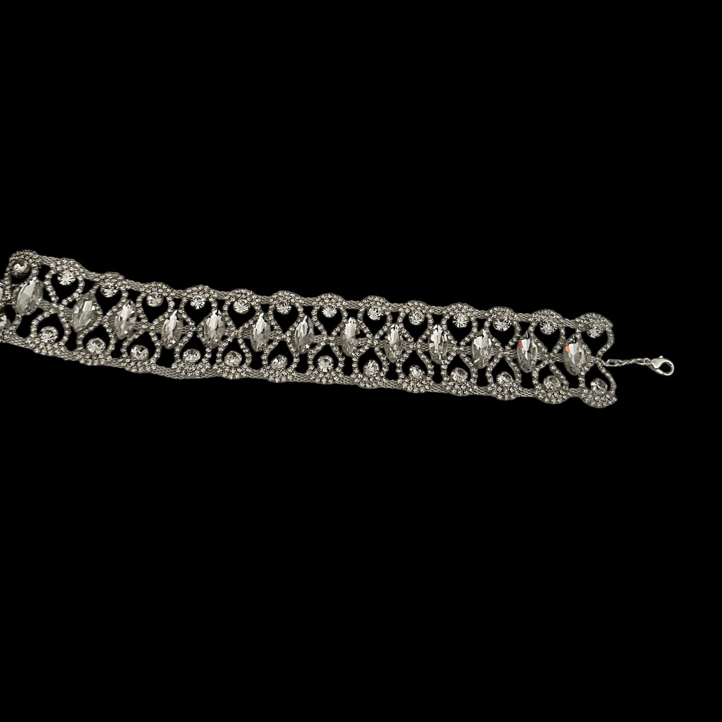 Crystal Rhinestone Choker Necklace