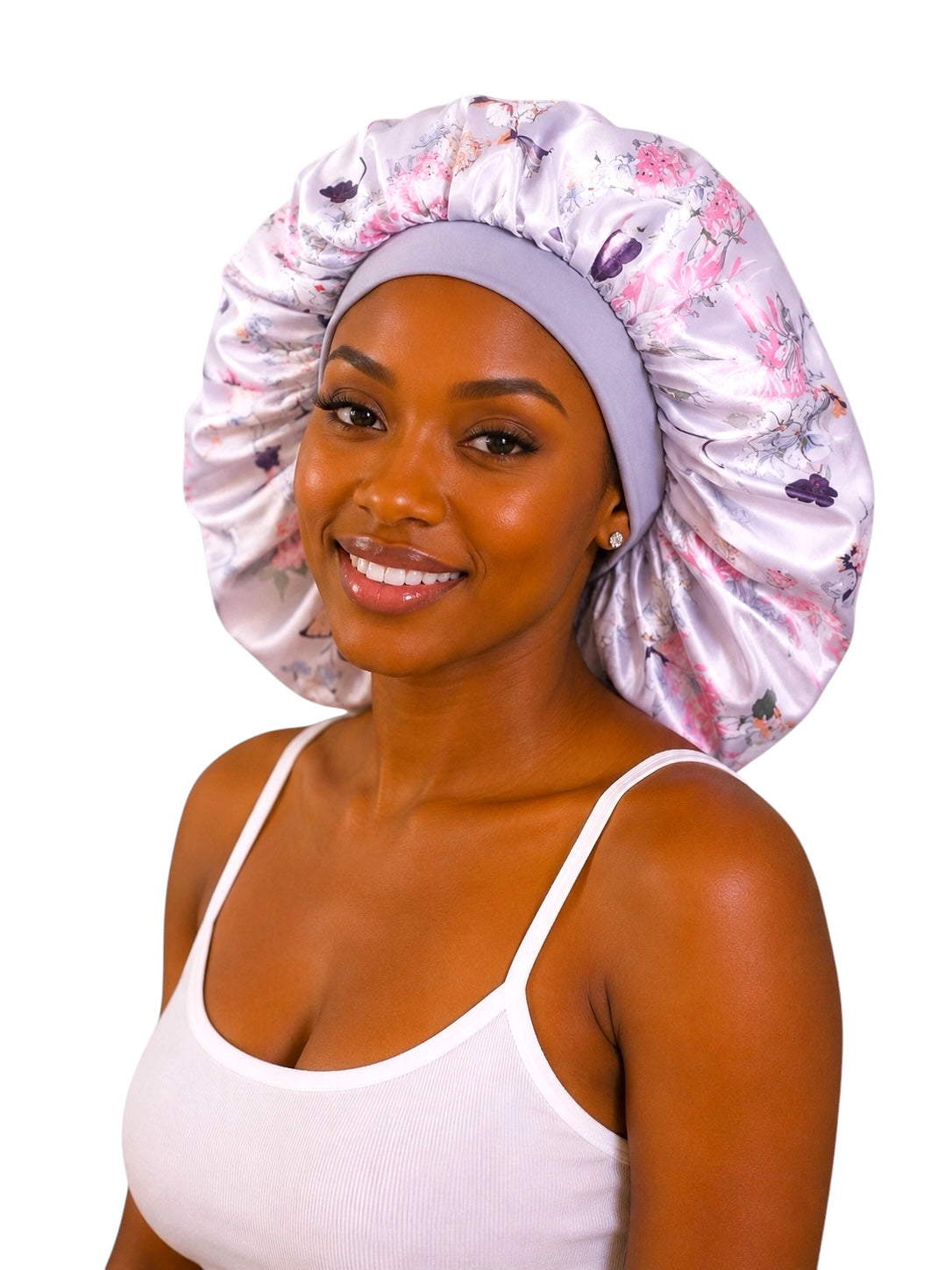 Printed Satin Silk Bonnet Cap – Protective Sleep Hair Bonnet - Fatisha Boutique # Fatisha Boutique