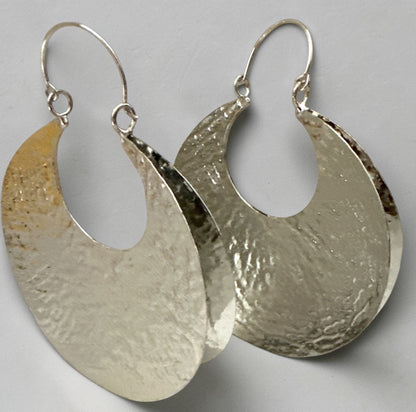 Oversized Brass Fulani Hoop Statement Earrings - Fatisha Boutique
