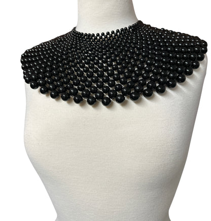 Cleopatra Beaded Collar Bib Choker Statement Necklace - Fatisha Boutique
