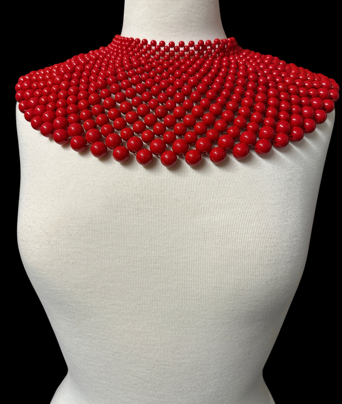 Cleopatra Beaded Collar Bib Choker Statement Necklace - Fatisha Boutique Fatisha Boutique