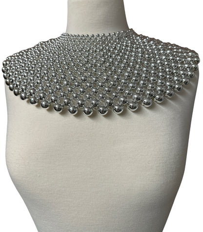 Cleopatra Beaded Collar Bib Choker Statement Necklace - Fatisha Boutique
