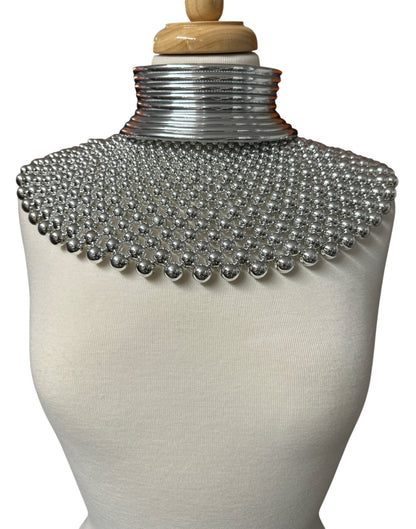 Cleopatra Collar Bib Necklace & Ndebele Cuff Set - Fatisha Boutique