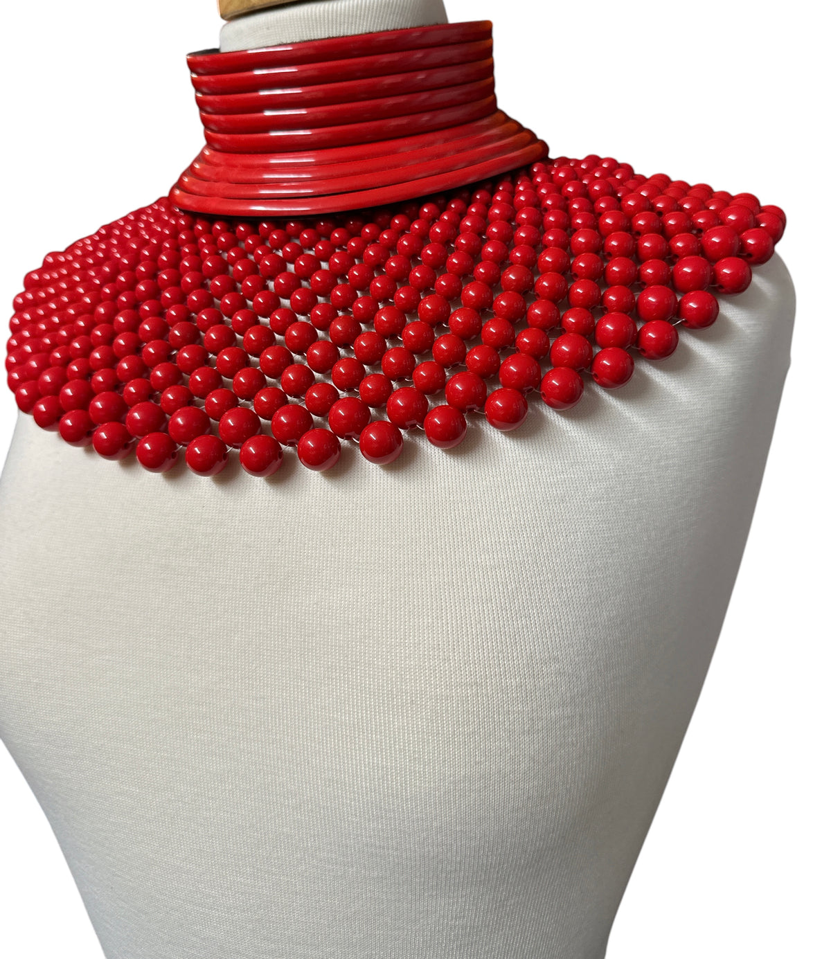 Cleopatra Collar Bib Necklace & Ndebele Cuff Set - Fatisha Boutique Fatisha Boutique