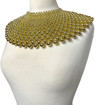 Cleopatra Beaded Collar Bib Choker Statement Necklace - Fatisha Boutique