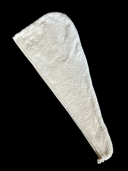 Ultra-Soft Microfibre Hair Towel Wrap with Button Fastening - Fatisha Boutique