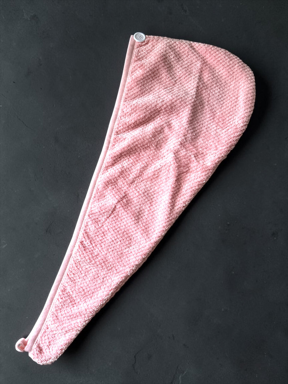 Ultra-Soft Microfibre Hair Towel Wrap with Button Fastening - Fatisha Boutique