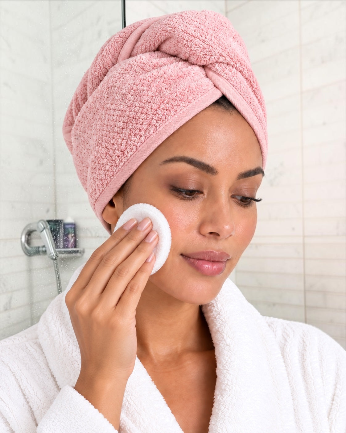 Ultra-Soft Microfibre Hair Towel Wrap with Button Fastening - Fatisha Boutique Fatisha Boutique