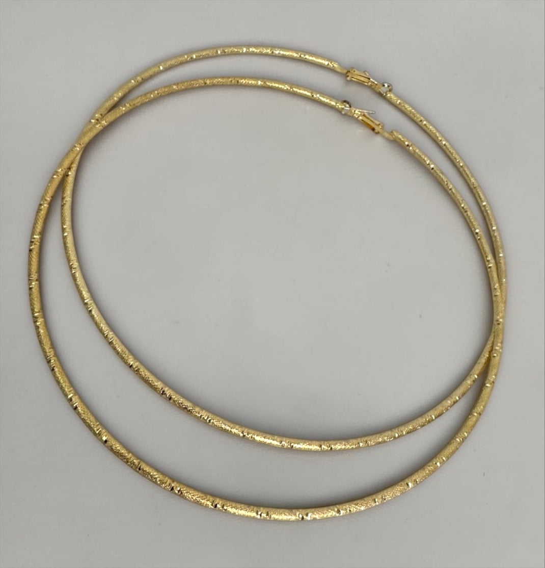 14cm Oversized Textured Hoop Earrings in Gold or Silver - Fatisha Boutique Fatisha Boutique