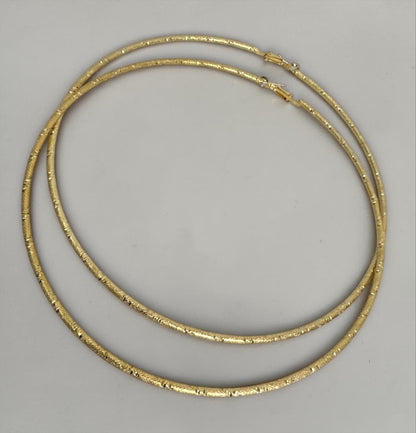14cm Oversized Textured Hoop Earrings in Gold or Silver - Fatisha Boutique