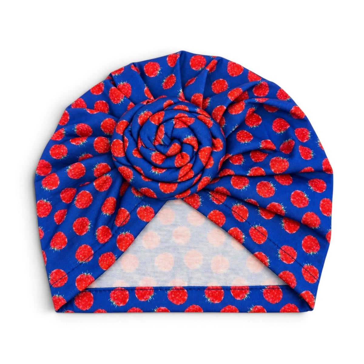 Fruit Print Pre-Tied Baby Turban Cap – 6 Months–3 Years - Fatisha Boutique Fatisha Boutique