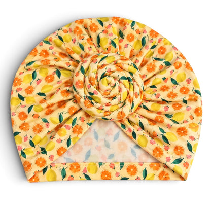 Fruit Print Pre-Tied Baby Turban Cap – 6 Months–3 Years - Fatisha Boutique