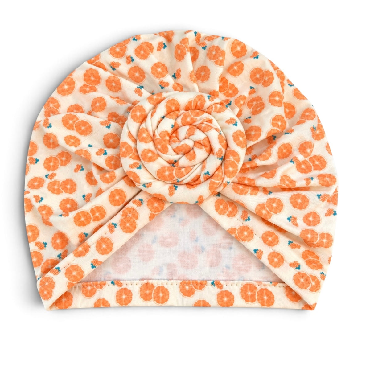 Fruit Print Pre-Tied Baby Turban Cap – 6 Months–3 Years - Fatisha Boutique Fatisha Boutique