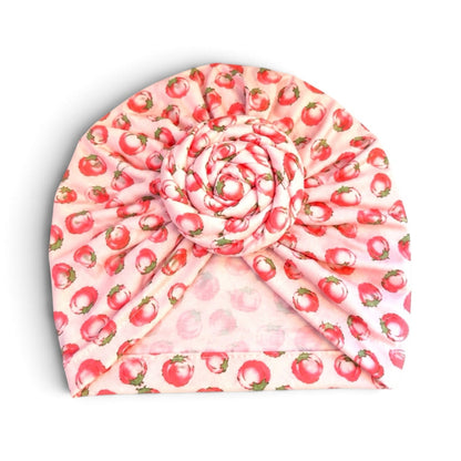 Fruit Print Pre-Tied Baby Turban Cap – 6 Months–3 Years - Fatisha Boutique