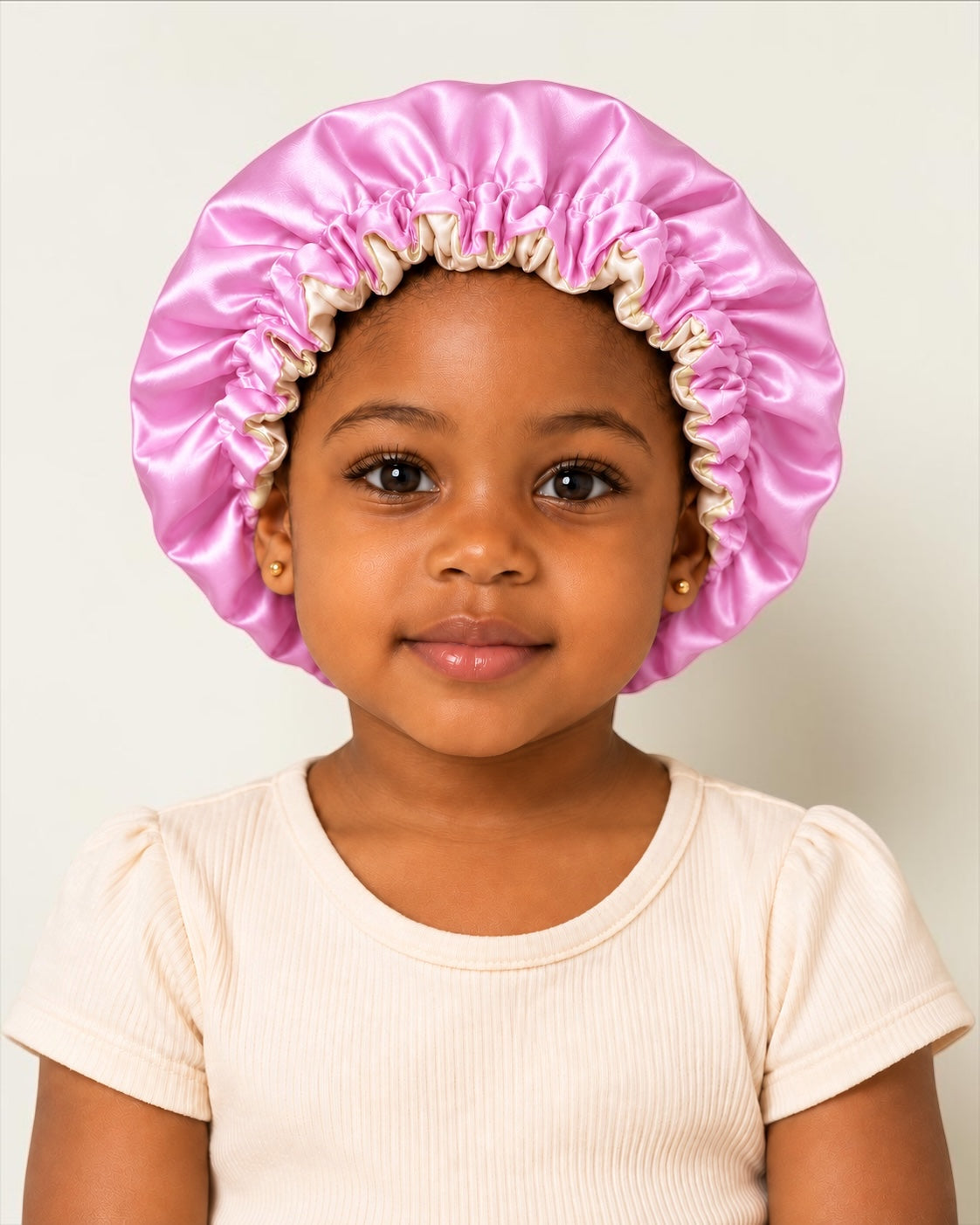 Kids Adjustable Reversible Satin Silk Bonnet – Ages 1–5 Years - Fatisha Boutique Fatisha Boutique