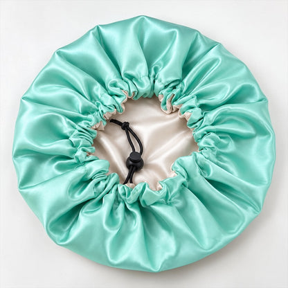 Kids Adjustable Reversible Satin Silk Bonnet – Ages 1–5 Years - Fatisha Boutique