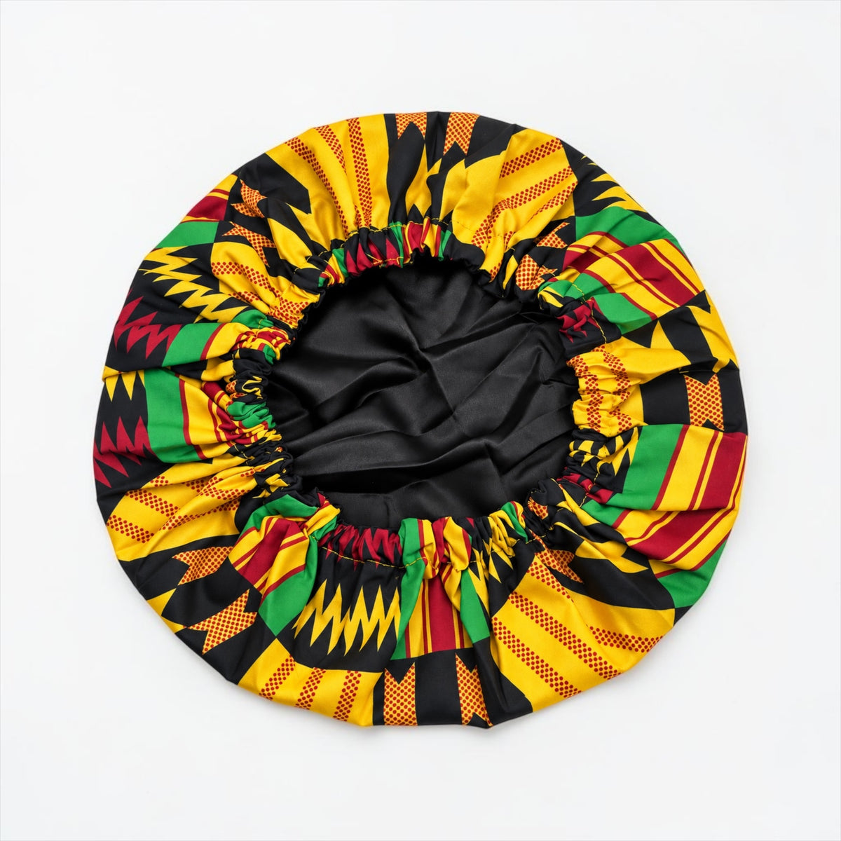 Kids Reversible Ankara Print Satin Bonnet – Ages 1–5 Years - Fatisha Boutique Fatisha Boutique