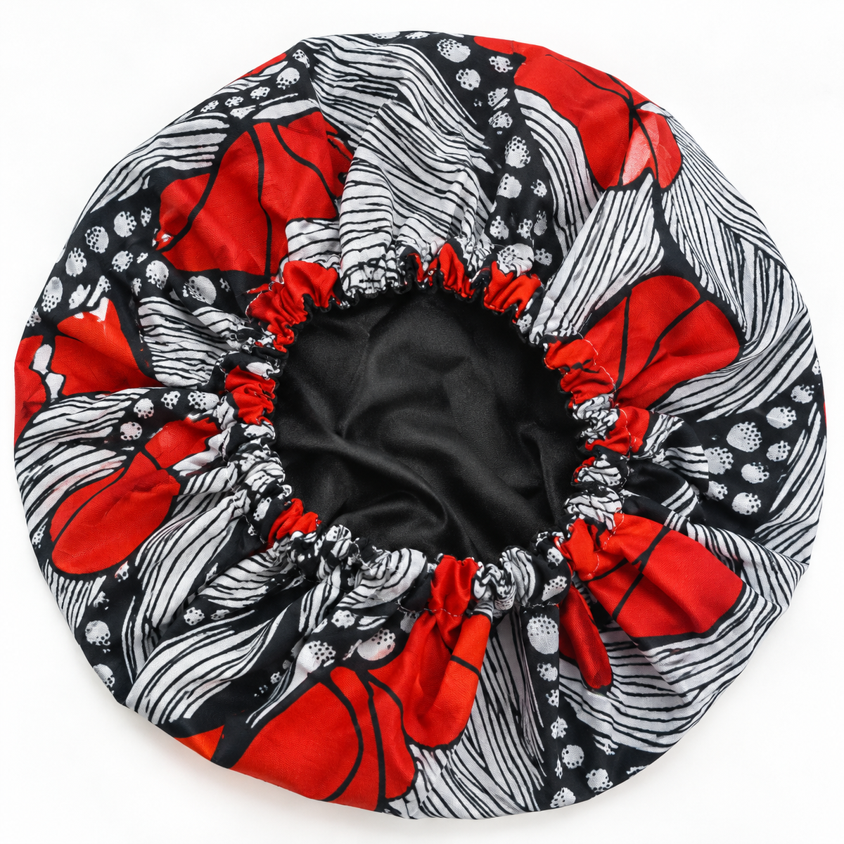 Kids Reversible Ankara Print Satin Bonnet – Ages 1–5 Years - Fatisha Boutique Fatisha Boutique