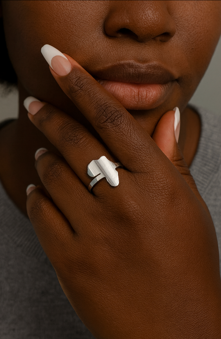 Africa Map Adjustable Ring – Stainless Steel (Gold & Silver) - Fatisha Boutique #