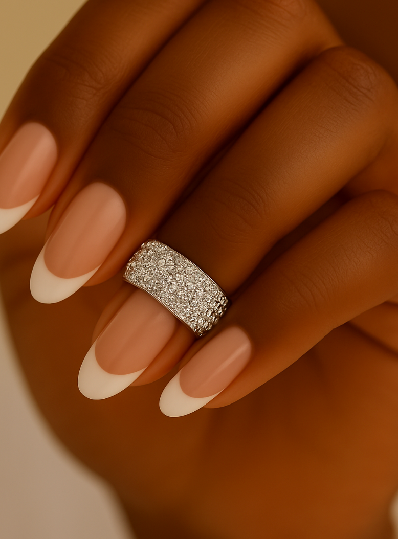Elegant & Glamorous Sparkling Rhinestone Statement Rings - Fatisha Boutique #